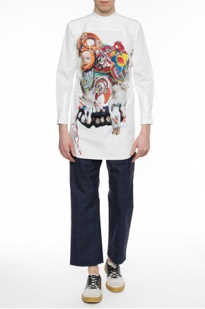 Długa koszula z nadrukiem, zdjęcie 2 Długa koszula z nadrukiem od Comme des Garcons Homme Plus